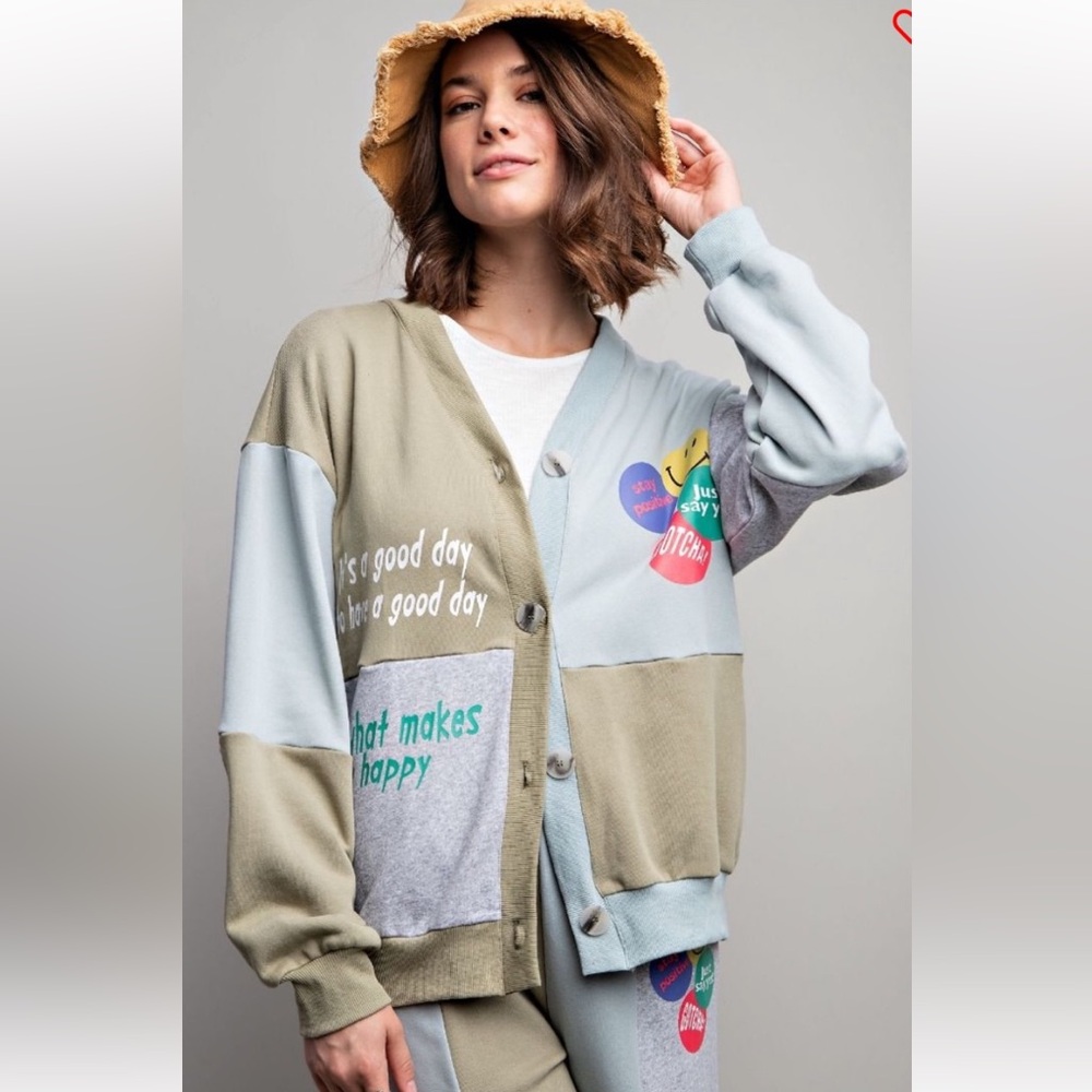 Easel Multicolor Patchwork Pants & Jumpsuit Set - image 2